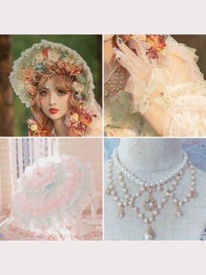Fireflies Hime Lolita Style Accessory by Cat Fairy (CF18A)